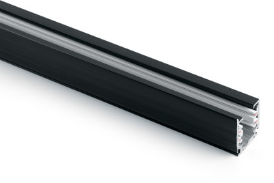 Шинопровод трехфазный L1000 STR-30-B-TR-1 накладной/подвесной для трекового освещения черн. Эра Б0049756