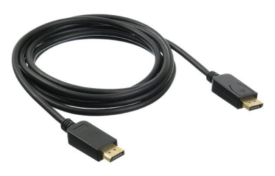 Кабель аудио-видео V.1.2 DisplayPort (m)/DisplayPort (m) 2м. позолоч. контакты черн. (BHP DPP_1.2-2) BURO 1147153