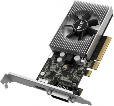 Видеокарта PCI-E PA-GT1030 2GD4 nVidia GeForce GT 1030 2048Mb 64bit DDR4 1151/2100 DVIx1/HDMIx1/HDCP Ret low profile PALIT 1054296