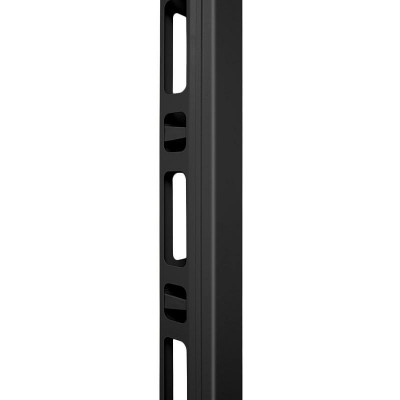 Органайзер кабельный вертикальный SH-05C42-BK в шкаф 42U метал. черн. RAL 9004 Cabeus 8649c