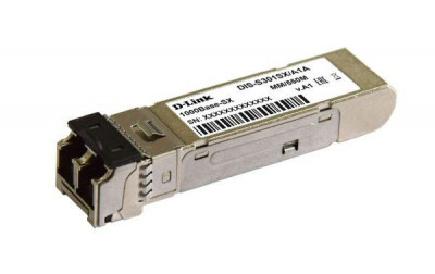 Трансивер SFP промышленный S301SX/A1A с 1 портом 1000Base-SX для многомод. оптич. кабеля (до 550 м) D-Link 1600342