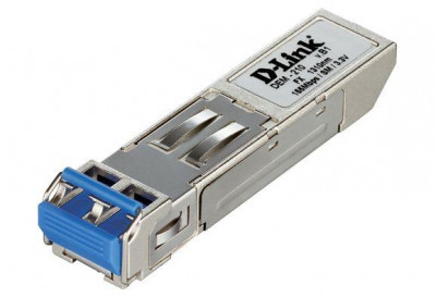 Трансивер SFP DEM-210/B1A с 1 портом 100Base-LX для одномод. оптич. кабеля (до 15км) D-Link 1142914