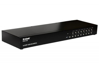 Переключатель KVM-450/C1A 16-порт. порты PS2/USB D-Link 1200330