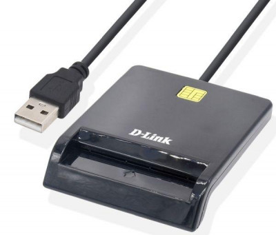 Считыватель-USB контактных смарт-карт DCR-100/B1A D-Link 1853065