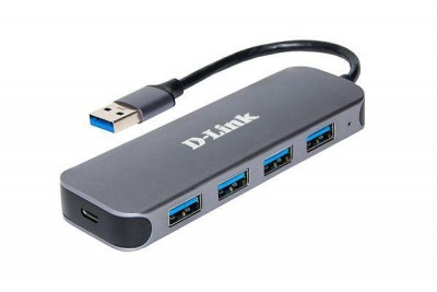 Концентратор DUB-1341/C2A с 4 портами USB 3.0 D-link 1857431