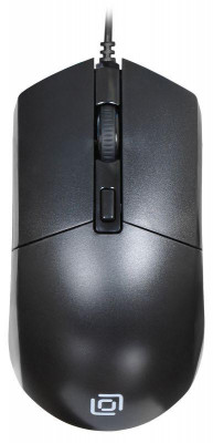 Мышь оптическая 207M (2400dpi) USB (4but) черн. ОКЛИК 1474598