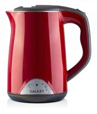 Чайник электрический GL 0301 1.5л 2000Вт (корпус: пластик) красн. GALAXY 1731082