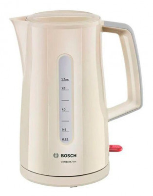 Чайник электрический TWK3A017 1.7л 2400Вт (корпус: пластик) беж. Bosch 1672664