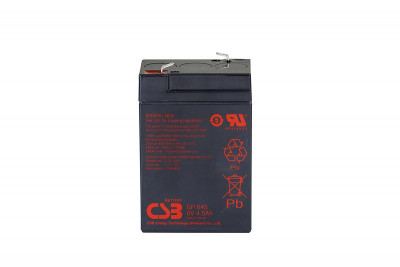 Аккумулятор 6В 4.5А.ч CSB GP645