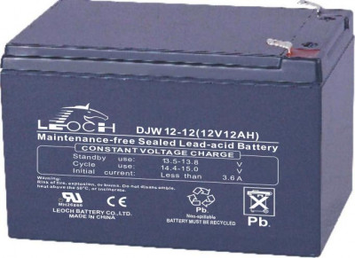 Аккумулятор 12В 12А.ч LEOCH DJW12-12
