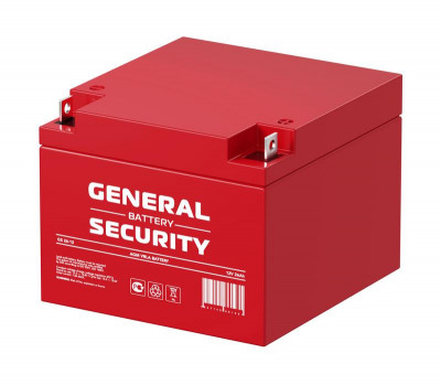 Аккумулятор 12В 26А.ч General Security GS26-12