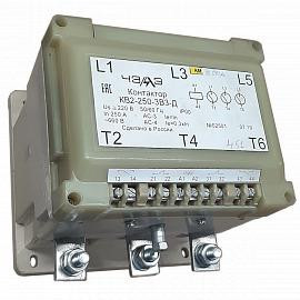 Контактор вакуумный КВ-2-250-3В3 250А кат. 220В AC/DC 4НО+4НЗ с блоком включения БВ2 ЧЭАЗ A8119-79688912