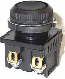 Выключатель кнопочный КЕ-181 У2 исп.3 2р цилиндр IP54 10А 660В черн. Электротехник ET529370