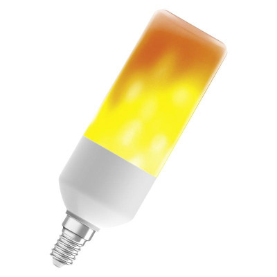 Лампа светодиодная LED Star 10лм 0.5Вт 1500К тепл. бел. E14 Stick угол пучка 330град. 220-240В матов. пластик OSRAM 4058075389885