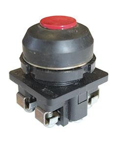 Выключатель кнопочный ВК30-10-02110-54 У2 2р цилиндр IP54 10А 660В красн. Электротехник ET052781