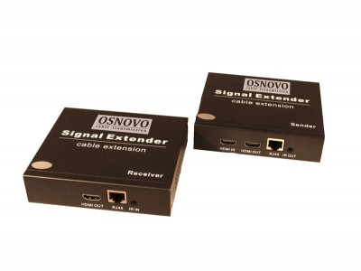 Комплект для передачи HDMI ИК управления RS232 по сети Ethernet расстояние передачи 
