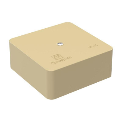 Коробка универсальная ОП 75х75х30 40-0450 для кабель-канала безгалоген. (HF) сосна Промрукав 40-0450-1001