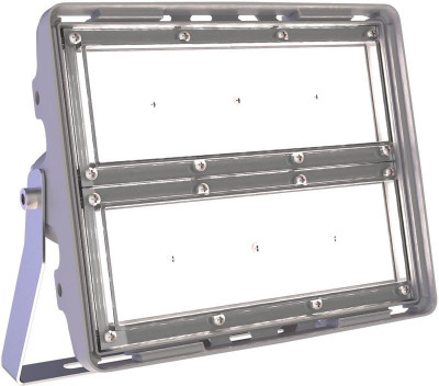 Прожектор светодиодный L-pixel 1/banner/50/Д/840/01/R5/I2-C1/MT-KM/220AC IP66 RAL7035 LEDEL PX50-11216-123-182