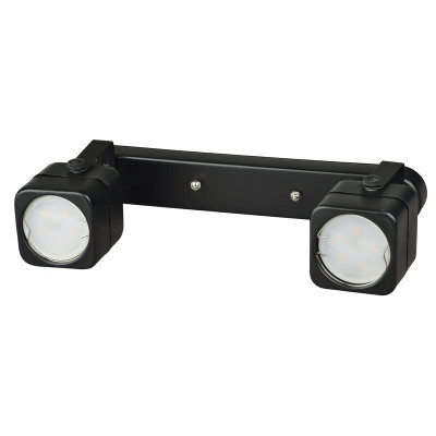 Светильник декоративный DLC-S613 GU10x2 BLACK Sotto GU10х2шт накладной без лампы метал. черн. Fametto UL-00009426