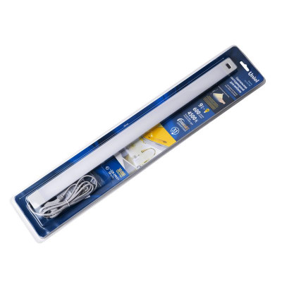 Светильник светодиодный ULI-F45-9W/4500K/DIM SENSOR IP20 SILVER 600лм для мебели 600х35х16мм Uniel UL-00008281