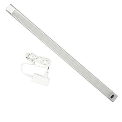 Светильник светодиодный ULI-F46-8W/2700-6000K/DIM SENSOR IP20 SILVER 600лм для мебели 500х30х11.5мм Uniel UL-00008283