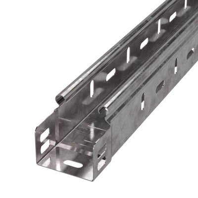 Лоток листовой перфорированный 50х50 L3000 сталь 0.7мм Стандарт Промрукав PR16.0001