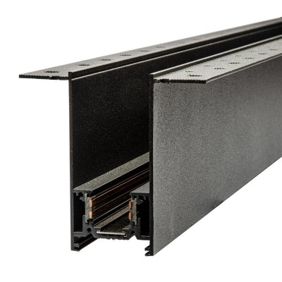 Шинопровод осветительный UBX-MMB4/35 Black 100 L1000 встраив. магнитный тип M черн. Uniel UL-00008723
