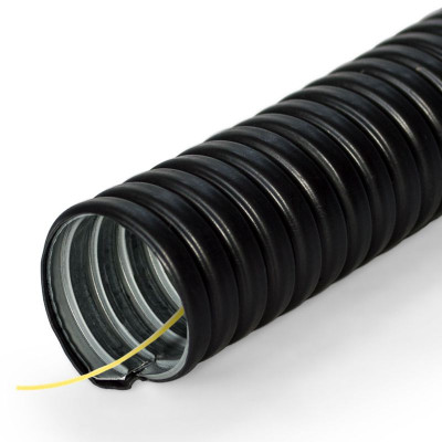 Металлорукав в ПВХ изоляции Р3-ЦП-НГ-18 с/з (уп.50м) Промрукав PR04.0116