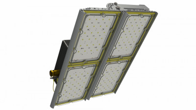 Комплект светильников светодиодных двойн. Unit Ex 180/20500 К60 360Вт 5000К IP66 41000лм 0.98PF 70Ra Кп<1 лира (уп.2шт) Diora DUEx180K60-5K-L-2Kt