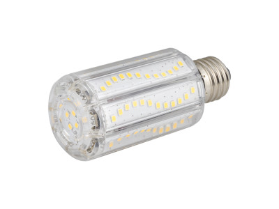 Лампа светодиодная Corn AC36 GP 10/1600 10Вт кукуруза прозрачная 5000К холод. бел. E27 1600лм 24В 0.8PF 80Ra Кп<2 Diora DCGP10-AC36-E27-5K