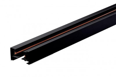 Шинопровод однофазный L3000 PTR 3M-BL накладной/подвесной для трекового освещения (без торцев. элемент.) черн. Pro JazzWay 5041295
