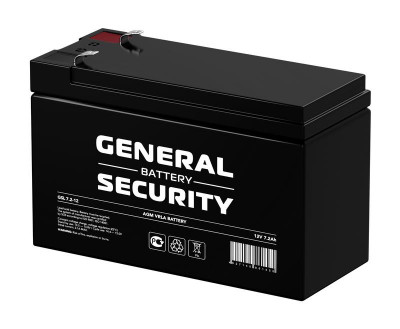 Аккумулятор 12В 7.2А.ч General Security GSL7.2-12 F2