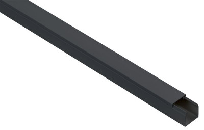 Кабель-канал 25х25 L2000 пластик ЭЛЕКОР черн. IEK EL-KK10-025-025-1-K02