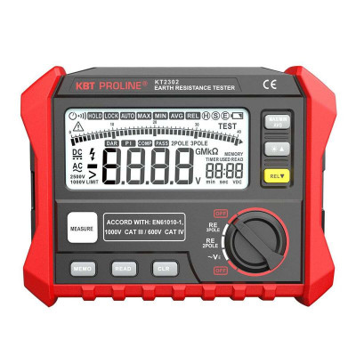 Измеритель сопротивления заземления цифровой KT 2302 