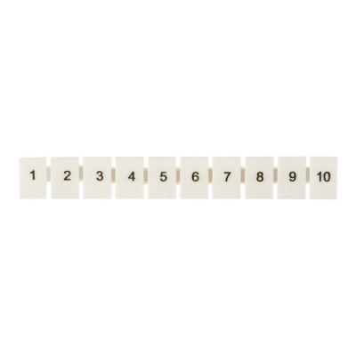 Маркеры для ST 1.5 с нумерацией 1-10 (уп.100шт) EKF zb-st-1.5-1-10