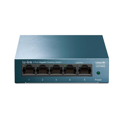 Коммутатор LS105G 5-портовый 10/100/1000Мбит/с настол. TP-Link 1701310