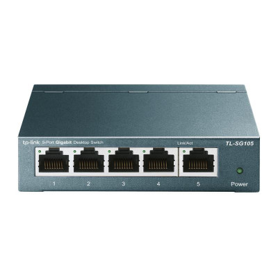 Коммутатор TL-SG105S 5-портовый 10/100/1000Мбит/с настол. TP-Link 1687684