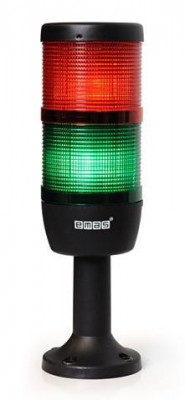 Колонна сигнальная 70мм 220В светодиод LED красн./зел. EMAS IK72L220XM01