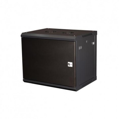 Шкаф настенный 19дюйм 18U 600х450 дв. метал. сер. Datarex DR-610410