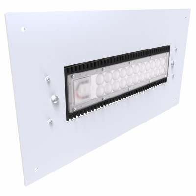 Светильник светодиодный LAD LED R500-1-O-6-70А 70Вт 5000К IP67 230В опал рассеив. для АЗС ЛАДзавод LADLED1O670A