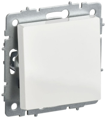 Выключатель проходной 1-кл. Brite 10А ВС10-1-6-БрБ механизм бел. IEK BR-V12-0-10-K01-PRO