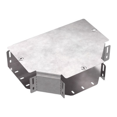 Ответвитель для лотка Т-образ. 200х100 с крышкой Стандарт Промрукав PR16.0440