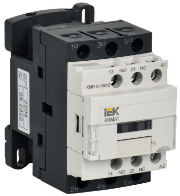 Контактор КМИ-А-10612 LC1D 6А кат. 36В AC 1НО+1НЗ AC-3 IEK AR-ACC-11-006-036-11