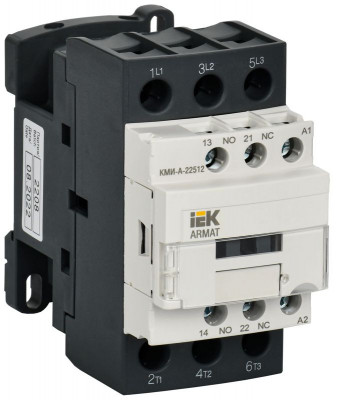 Контактор КМИ-А-22512 LC1D 25А кат. 400В AC 1НО+1НЗ AC-3 IEK AR-ACC-21-025-400-11