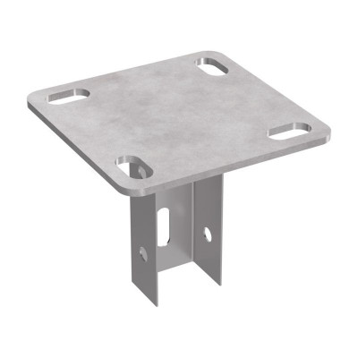 Опора вертикальная для стойки 35х30 пятка 120х120 Промрукав PR08.2609