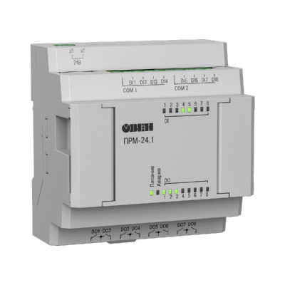 Модуль расширения дискретного ввода/вывода ПРМ-24.6 ОВЕН 141193