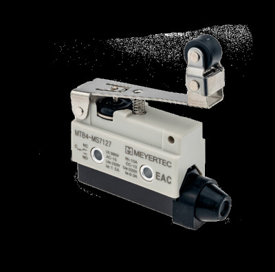 Выключатель концевой NO+NC IP54 рычаг с поворотным роликом MTB4-MS7127 ОВЕН 54263