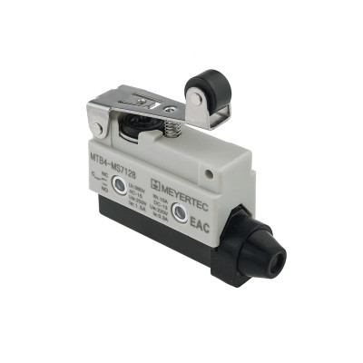 Выключатель концевой NO+NC IP54 рычаг с роликом укороченный MTB4-MS7128 ОВЕН 54264