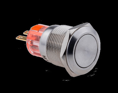Кнопка IP67 без подсветки с фиксацией 1NO+1NC MT67-F11 ОВЕН 107334