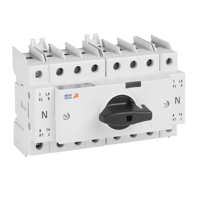 Выключатель-разъединитель реверсивный 4п 125А OptiSwitch DI-125-4C КЭАЗ 332091